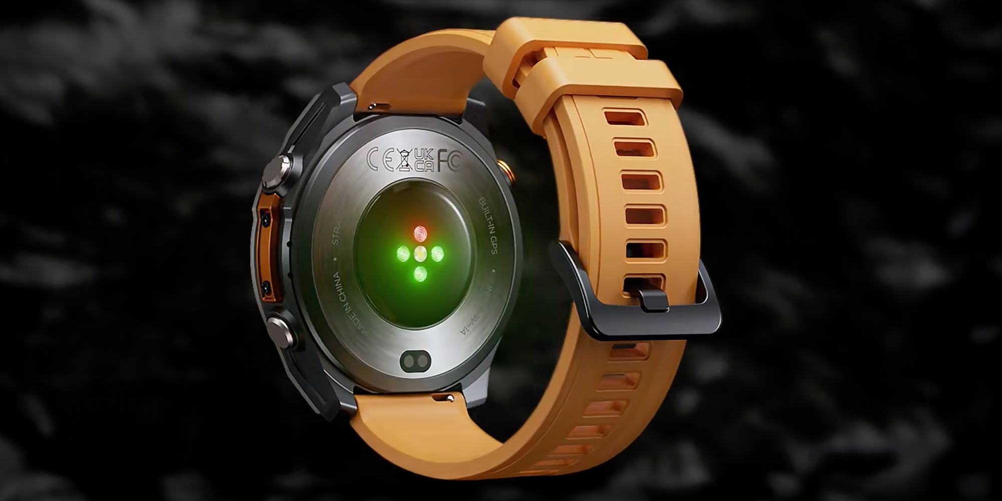 Smartwatch Zeblaze Stratos 4 - pomarańczowy