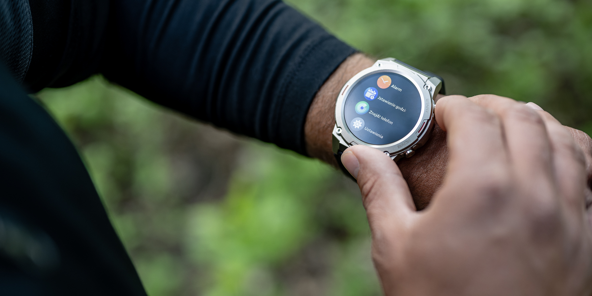 Zeblaze Vibe 7 Smartwatch - Black - Display with "always-on"
