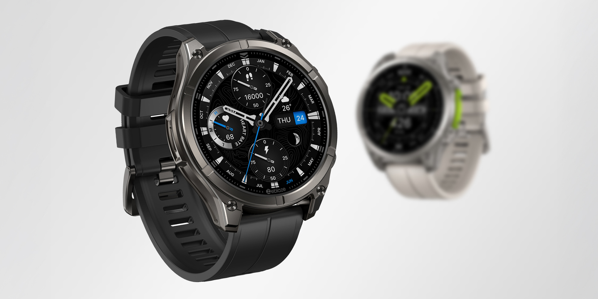 Smartwatch Zeblaze Vibe 8 - szary