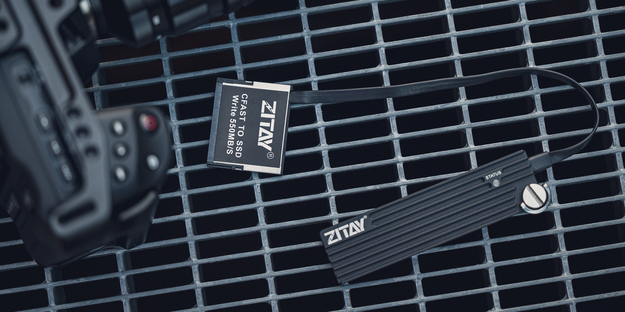 Adapter karty pamięci Zitay CS-302 - CFast 2.0 / M.2 SATA SSD - Ultraszybki zapis danych