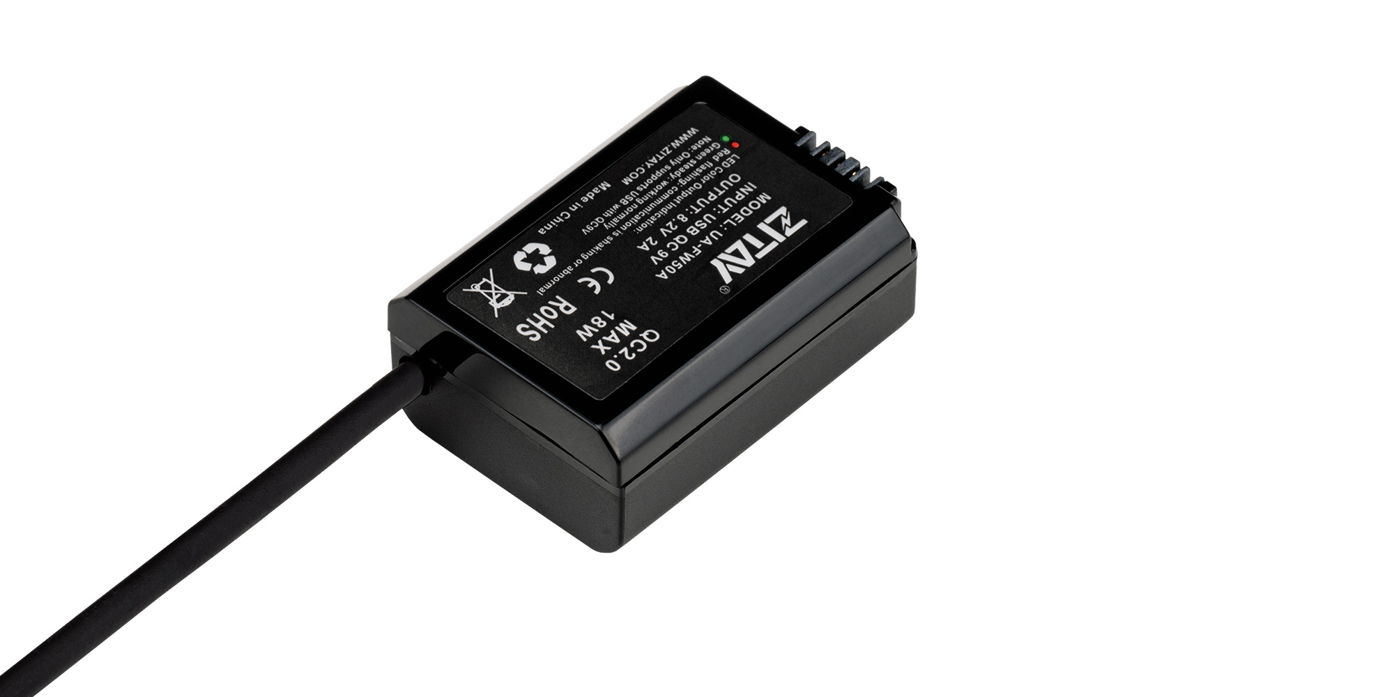 Adapter zasilania Zitay USB do NP-FW50 - Typ 2 - Bezpieczeństwo i stabilność